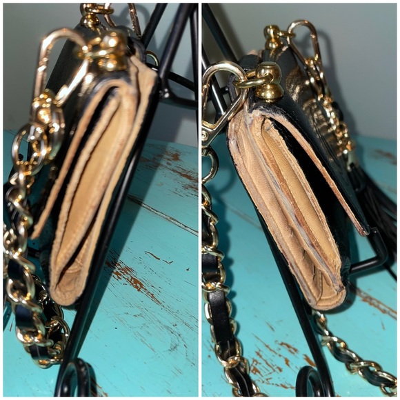 🔴🔴SOLD🔴🔴CHANEL WOC Vintage Wallet on Chain Crossbody Caviar Leather - Picture 7 of 16